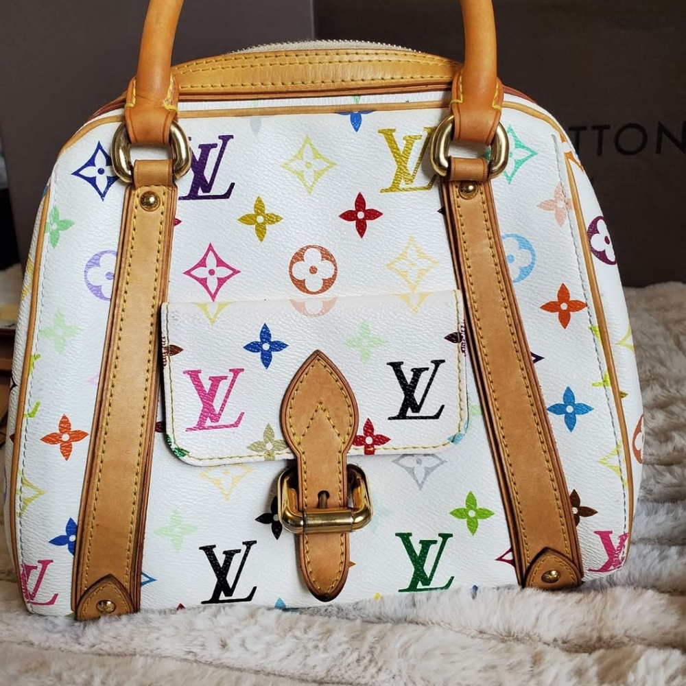 Louis Vuitton Monogram Murakami Multicolor Priscilla White - Picture 15 of 15